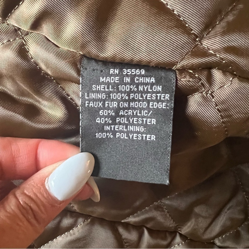 Alpha Industries Jacket Cargo Pockets in Brown size Small - Picture 7 of 7